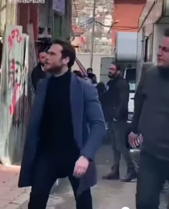 Aras Bulut İynemli behind the scenes in Çukur/ Yamaç Koçovalı