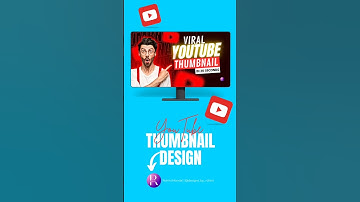 🤯VIRAL YOUTUBE THUMBNAIL in 30 SECONDS! #viral #graphicdesign #shorts