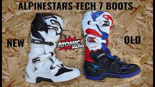 Alpinestars Tech 7 Midsole Flex Old Version vs. New Version