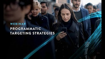AUDIENCEX Webinar: Top Programmatic Targeting Strategies