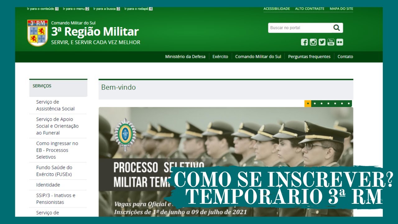 Exército Brasileiro abre concurso com 1095 vagas; Saiba como se inscrever –  Rádio Montanheza