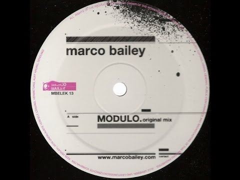 Marco Bailey - Modulo (David Carretta remix) - Outbreak E.P. - YouTube