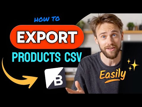 How to EXPORT PRODUCTS CSV from BigCommerce (Step by Step)