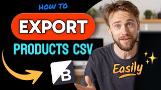 How to EXPORT PRODUCTS CSV from BigCommerce (Step by Step)