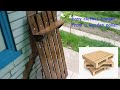 The Wooden Pallet idea   Beautiful Cloth Hanger