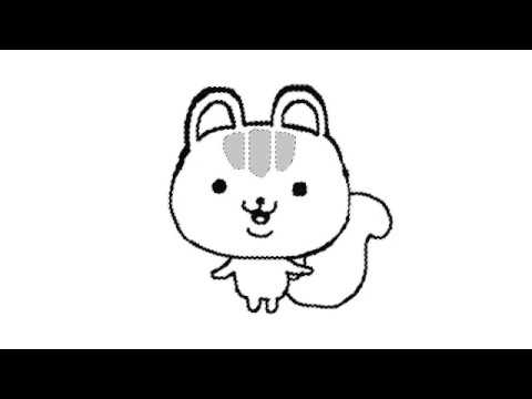 リスのイラストの描き方 Youtube