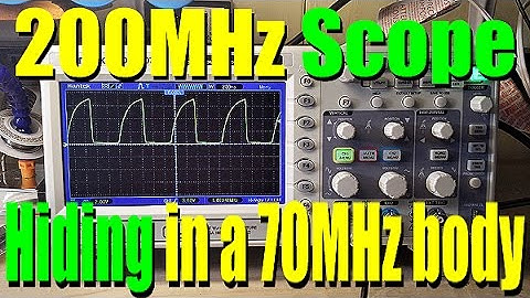 200MHz scope hiding in a 70MHz body