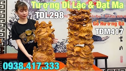 Tượng Di Lặc Và Đạt Ma Gỗ Hương Đá Đẹp Tuyển Chọn | Tượng Gỗ Độc Đáo