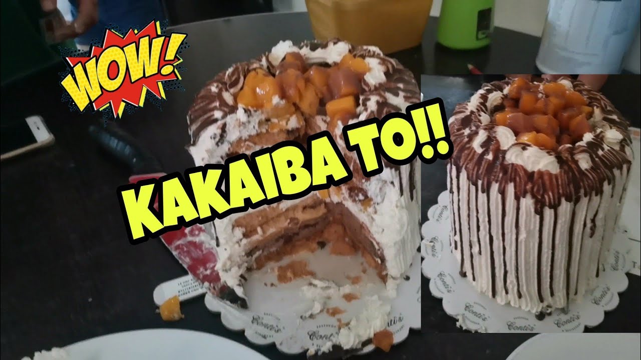 #contisBakeshop&Restaurant CONTI'S FROZEN MANGO BRAVO CAKE ...