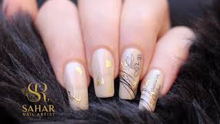 مناكير ون ستروك • Nail Art