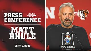 Matt Rhule Previews Bowling Green | Nebraska Football Press Conference