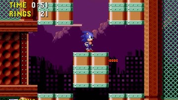 Sonic The Hedgehog: Spring Yard Zone 1-3 Walkthrough