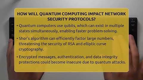 How Will Quantum Computing Impact Network Security Protocols? - Talking Tech Trends