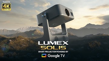 Crossbeats LumeX Solis: The Elite Choice in Smart 4K-Supported Projectors Under 20K