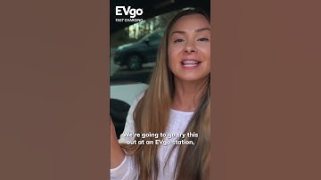 Kim Java Fast Charges Her Tesla at EVgo with the CCS Combo 1 Adapter