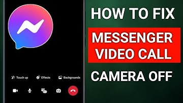 Messenger Video Call Camera Not Working Fix 2025 | Solve Messenger Camera Problem Fast