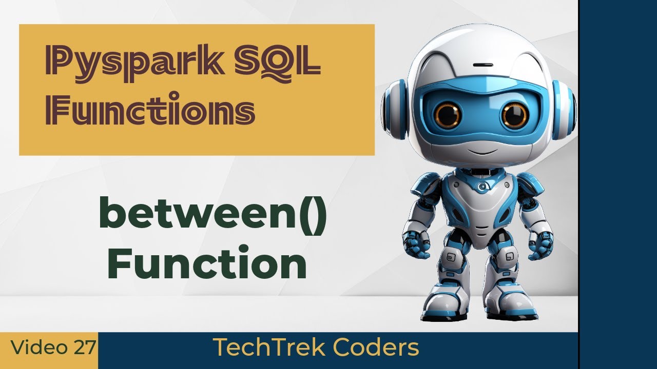 PySpark SQL between() Function: Checking Values in a Range - YouTube