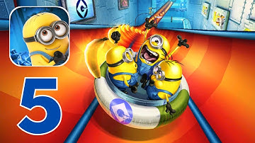 Minion Rush: Running Game - Gameplay Walkthrough | Part 5 (Android, iOS)