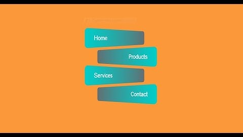 Angled Gradient Button Hover Effect Using CSS | HTML