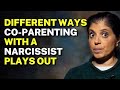 Different ways CO-PARENTING with a NARCISSIST plays out