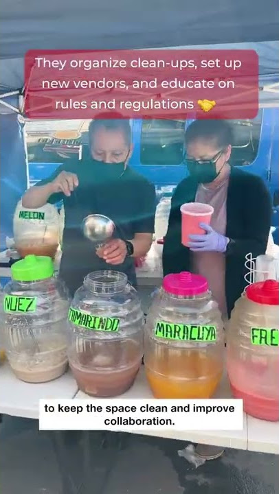 Queens Street Vendor Tour: Aguas Frescas