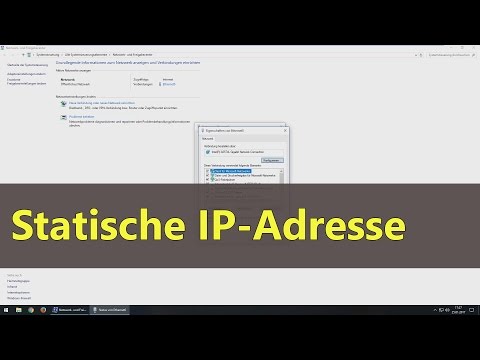 Video: So Erhalten Sie Eine Statische Adresse