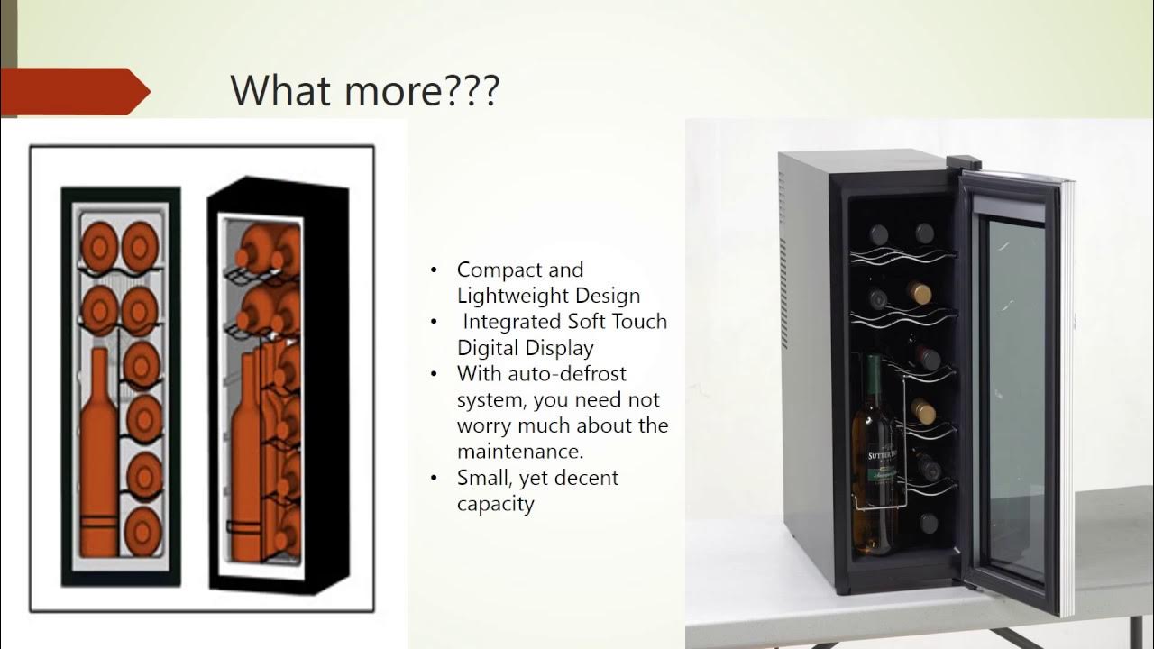 Avanti EWC1201 12 Bottle Top Rated Counter Top Wine Cooler YouTube