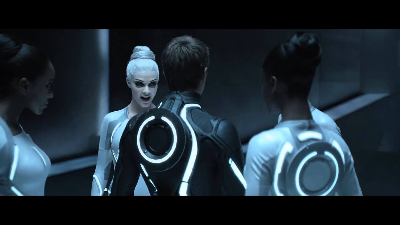 Tron Legacy Movie Clip Sirens Dress Sam YouTube