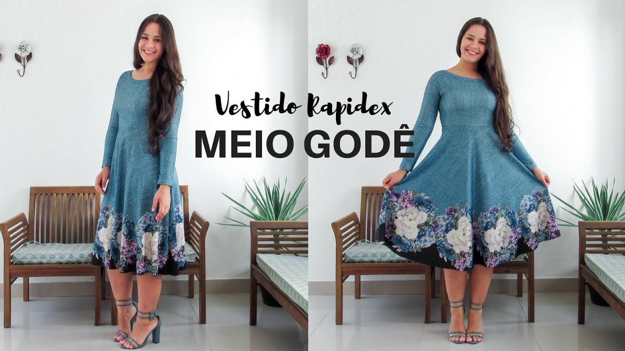 tecido para fazer vestido gode