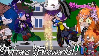 Aftons fireworks//New year special//Marinette Afton//Ib: My dad//Gacha Club