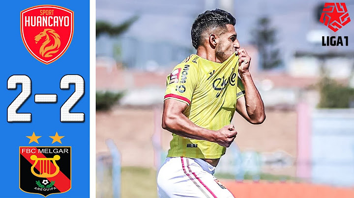 Sport Huancayo vs Melgar 2-2 Resumen Y Goles COMPLETO 🔥 Liga 1 2025 HD