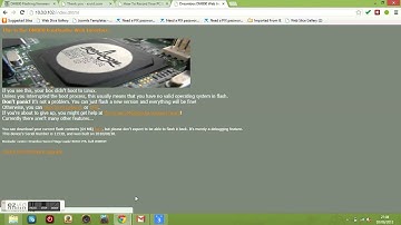 DM800 Flash / Backup and Restore
