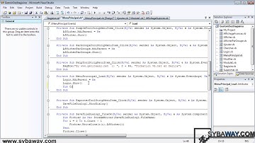 Tutoriel vb.net POO - La sérialisation binaire  - sybaway.com