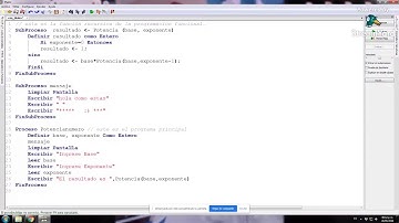 Funciones en pseudocódigo