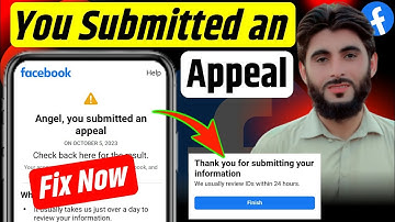 How to Solve You Submitted an Appeal Problem | You Submitted an Appeal Problem solution | Facebook