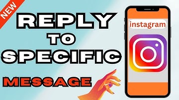 HOW TO REPLY TO SPECIFIC MESSAGE ON INSTAGRAM NEW UPDATE Android / iPhone