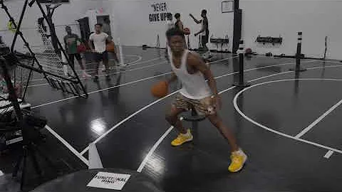 Zion Harmon 2020 Workout With NBA Trainer Pat The Roc!