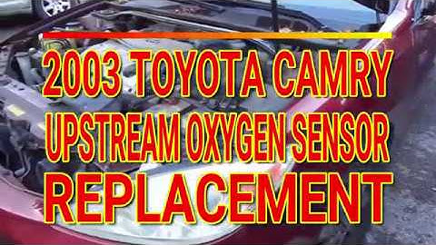 2003 Toyota Camry Upstream Oxygen Sensor Replacement