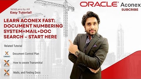 Aconex Document Numbering System Explained | Step-by-Step Guide for Beginners @Learn-With-Junaid