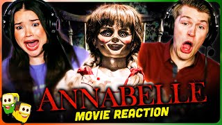 ANNABELLE Movie Reaction! | Annabelle Wallis