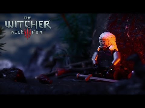 The Witcher 3: Wild Hunt "The Trail" (Lego Stop Motion Recreation)