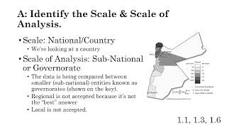 Unit 1 FRQ - AP Human Geography