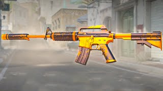 CS2 MADE THIS SKIN MORE SHINY🔥🔥- CS2 Updated M4A1 ATOMIC ALLOY - NEW UPDATED CS2 M4A1 SKINS