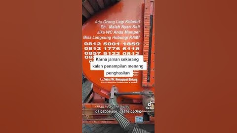 Sedot Wc Kraton Krian Sidoarjo - VG JAYA 081250011859 - 085791220812