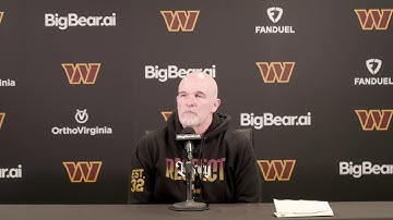 LIVE: HC Dan Quinn Speaks to the Media After the Last Practice of the Week | Washington Commanders