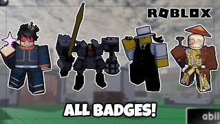 How to Get All 9 Badges in forsaken RP the playrole - Roblox