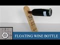 Making a floating wine bottle holder with ink jet image transfer