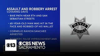 Suspect in Davis assault and robbery on bike path taken into custody