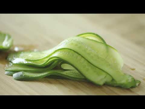 Cucumber Herbed Goat Cheese Toast