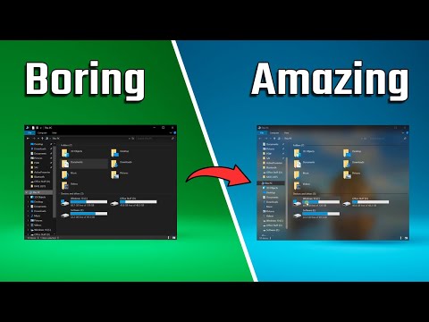 Customize Your Laptop's Window | Blur Windows Effect in PC | Transparent Window Effect in PC